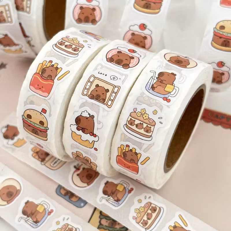 Character roll stickers